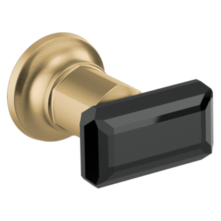 Wallmount Tub Filler Handle Kit - Black Crystal Knob Wallmount Tub Filler Handle Kit - Black Crystal Knob