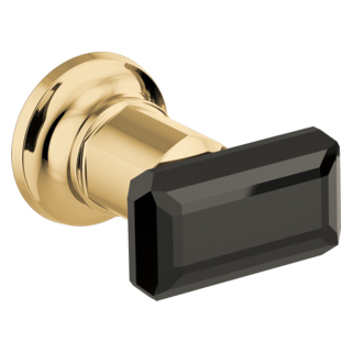Wallmount Tub Filler Handle Kit - Black Crystal Knob Wallmount Tub Filler Handle Kit - Black Crystal Knob