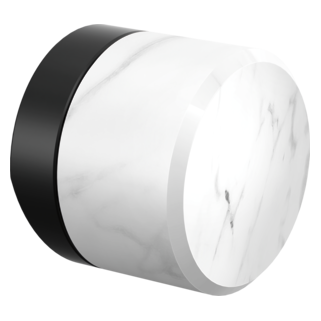 Kitchen Faucet White Marble Knob Handle Kit