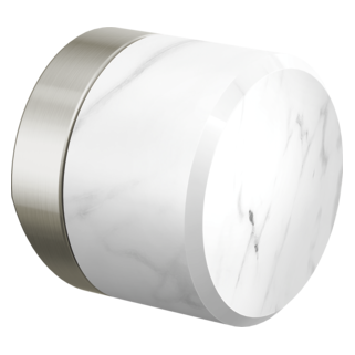 Kitchen Faucet White Marble Knob Handle Kit