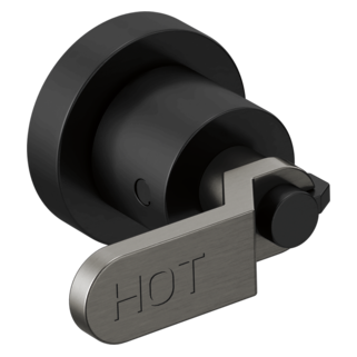 Two-Handle Wall Mount Tub Filler Handle Kit - Industrial Lever