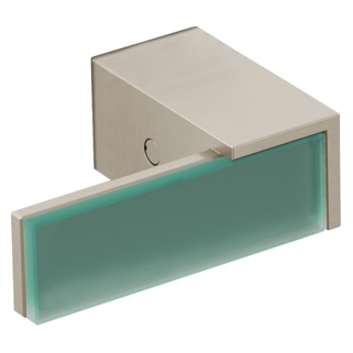 Two-handle Wall Mount Tub Filler Handle Kit - Green Glass Lever Two-handle Wall Mount Tub Filler Handle Kit - Green Glass Lever