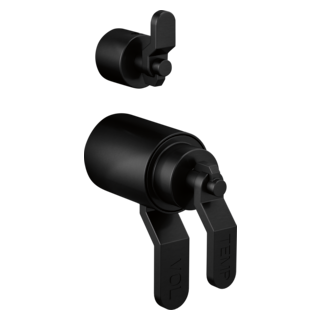 Brizo Litze<sup>®</sup>: TempAssure<sup>®</sup> Thermostatic Valve With Diverter Trim Handle Kit - Industrial Lever