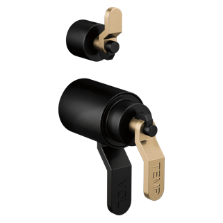 Brizo Litze<sup>®</sup>: TempAssure<sup>®</sup> Thermostatic Valve With Diverter Trim Handle Kit - Industrial Lever