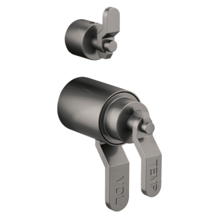 Tempassure<sup>®</sup> Thermostatic Valve With Diverter Trim Handle Kit - Industrial Lever Tempassure<sup>®</sup> Thermostatic Valve With Diverter Trim Handle Kit - Industrial Lever