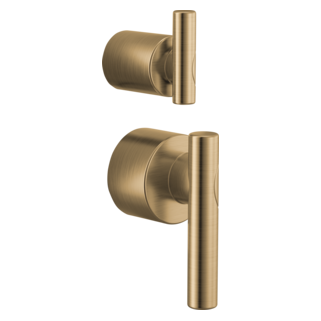 Pressure Balance Valve with Integrated Diverter Trim Lever Handle Kit
