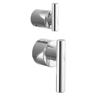 Pressure Balance Valve with Integrated Diverter Trim Lever Handle Kit