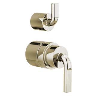 Pressure Balance Valve with Integrated Diverter Trim Notch Lever Handle Kit
