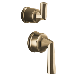 Pressure Balance Valve with Integrated Diverter Trim Lever Handle Kit