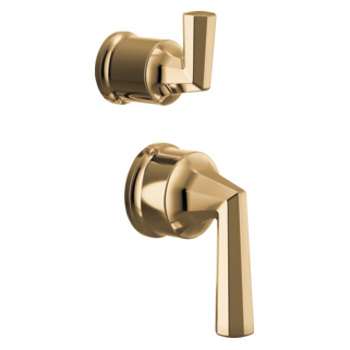 Pressure Balance Valve with Integrated Diverter Trim Lever Handle Kit