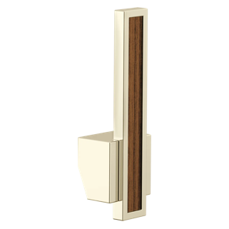 Pull-Down Kitchen Faucet Lever with Wood Inlay Handle Kit​