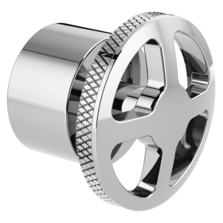 Single-Handle Floor Mount Tub Filler Wheel Handle Kit