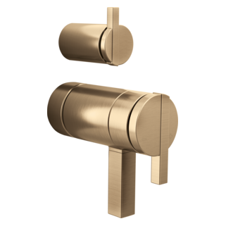 TempAssure<sup>®</sup> Thermostatic Valve with Integrated Diverter Trim Lunar Handle Kit