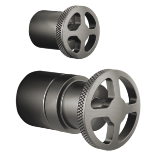 Pressure Balance Valve with Integrated Diverter Trim Wheel Handle Kit