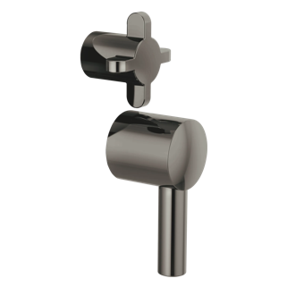Pressure Balance Valve with Integrated Diverter Trim Cross Handle Kit