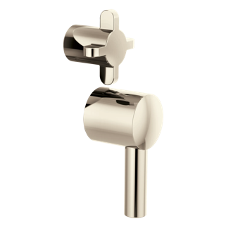Pressure Balance Valve with Integrated Diverter Trim Cross Handle Kit